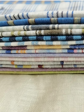 纯亚麻布 100% linen/flax fabric